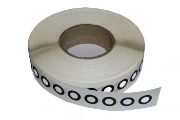 ScanMarken für Abroller retroreflektierend auf Rolle 1-bahnig 6mm